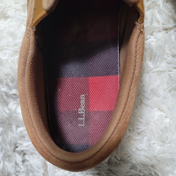 L.L.Bean Men's Suede Slip-On Loafer Shoes Size 11 M - Picture 7 of 9